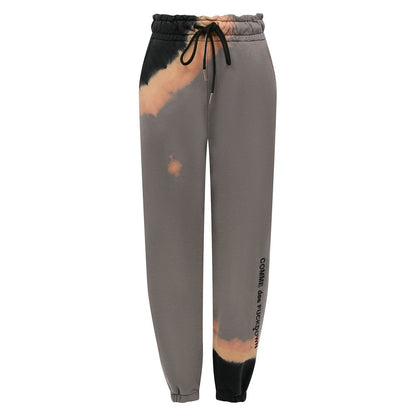 Gray Cotton Women Track Pant-Comme Des Fuckdown-LabelTerrace.com