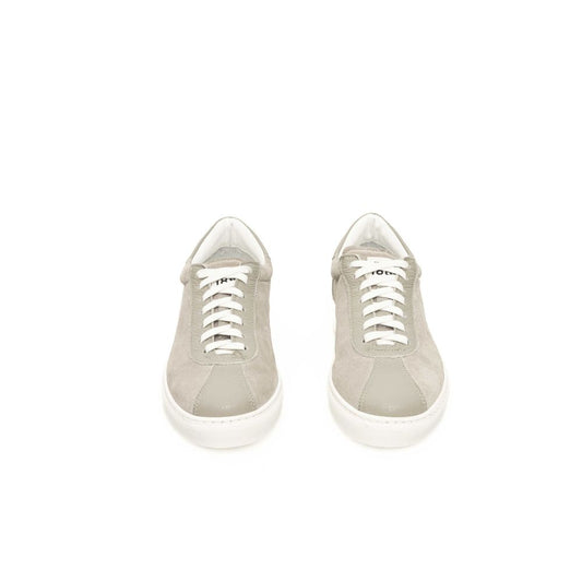 Gray Cowhide Men's Sneaker-Cerruti 1881-LabelTerrace.com