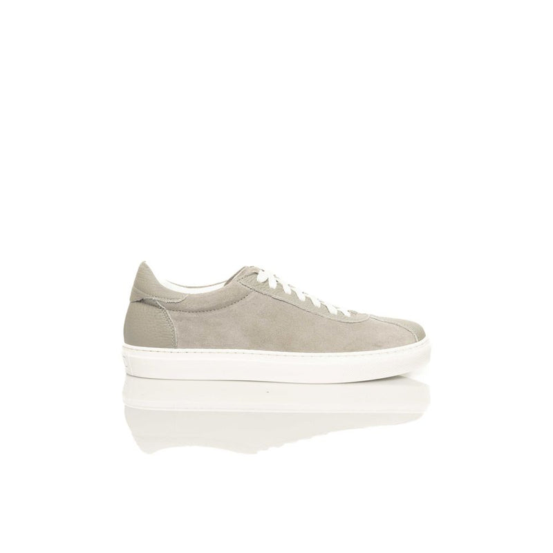 Gray Cowhide Sneaker