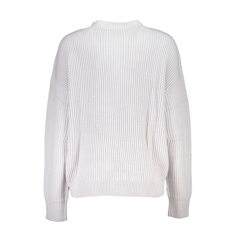 Gray Fabric Sweater-Patrizia Pepe-LabelTerrace.com