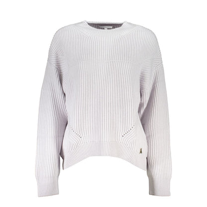 Gray Fabric Sweater-Patrizia Pepe-LabelTerrace.com