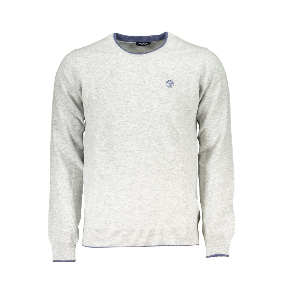 Gray Fabric Sweater-North Sails-LabelTerrace.com
