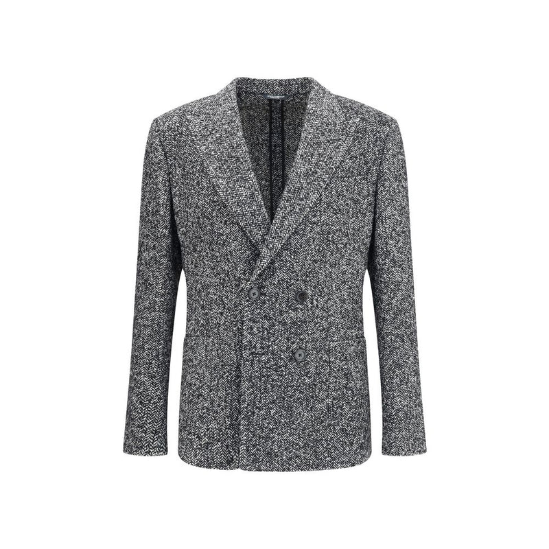 Gray Fleece Wool Coat