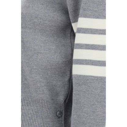 Gray Fleece Wool Sweatshirt