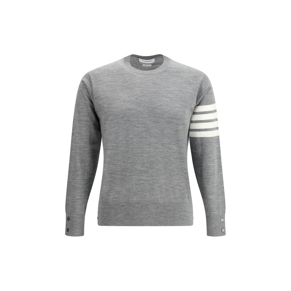 Gray Fleece Wool Sweatshirt
