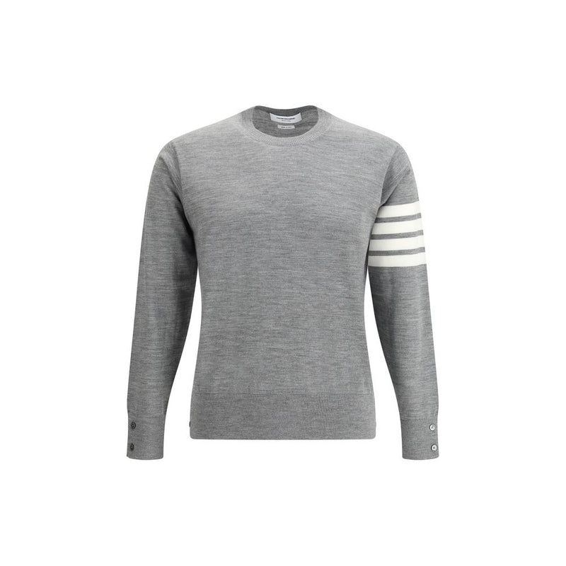 Gray Fleece Wool Sweatshirt