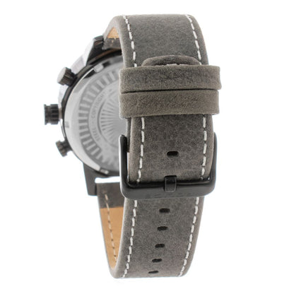 Gray Leather Watch-Police-LabelTerrace.com