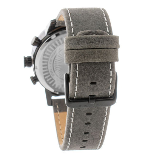 Gray Leather Watch-Police-LabelTerrace.com