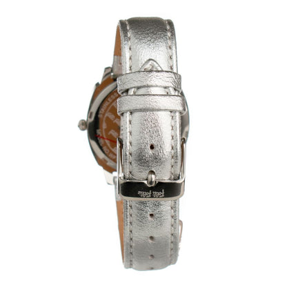 Gray Leather Watch-Folli Follie-LabelTerrace.com
