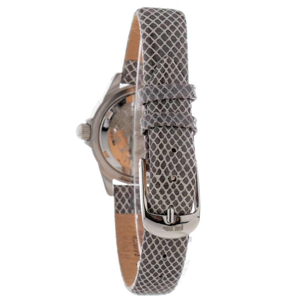 Gray Leather Watch-Folli Follie-LabelTerrace.com