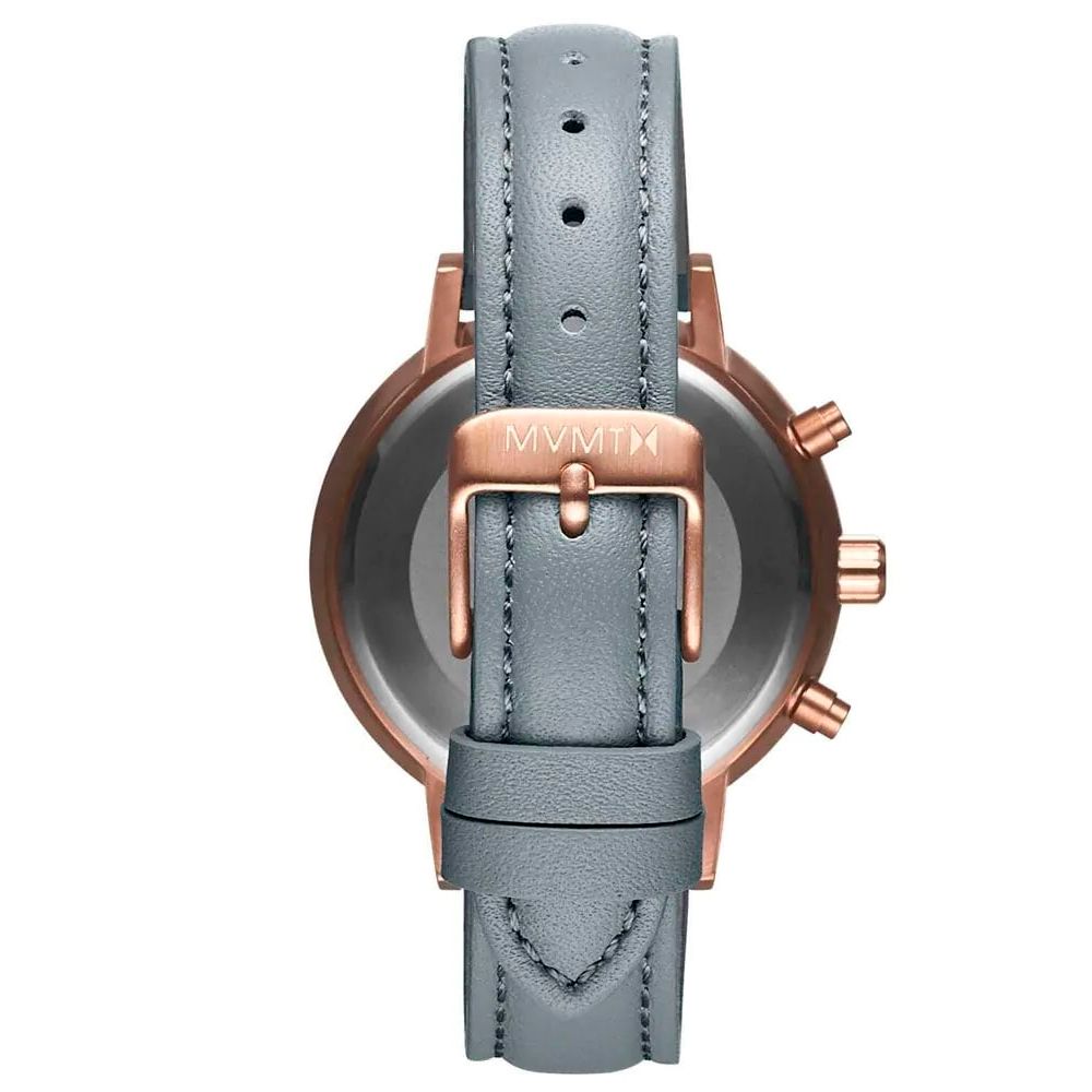 Gray Leather Watch-MVMT-LabelTerrace.com