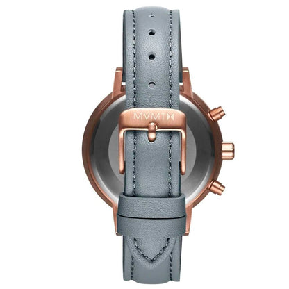 Gray Leather Watch-MVMT-LabelTerrace.com