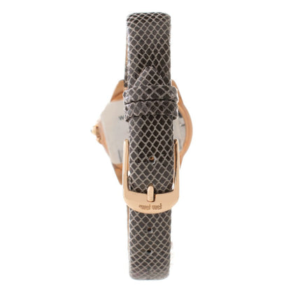 Gray Leather Watch-Folli Follie-LabelTerrace.com