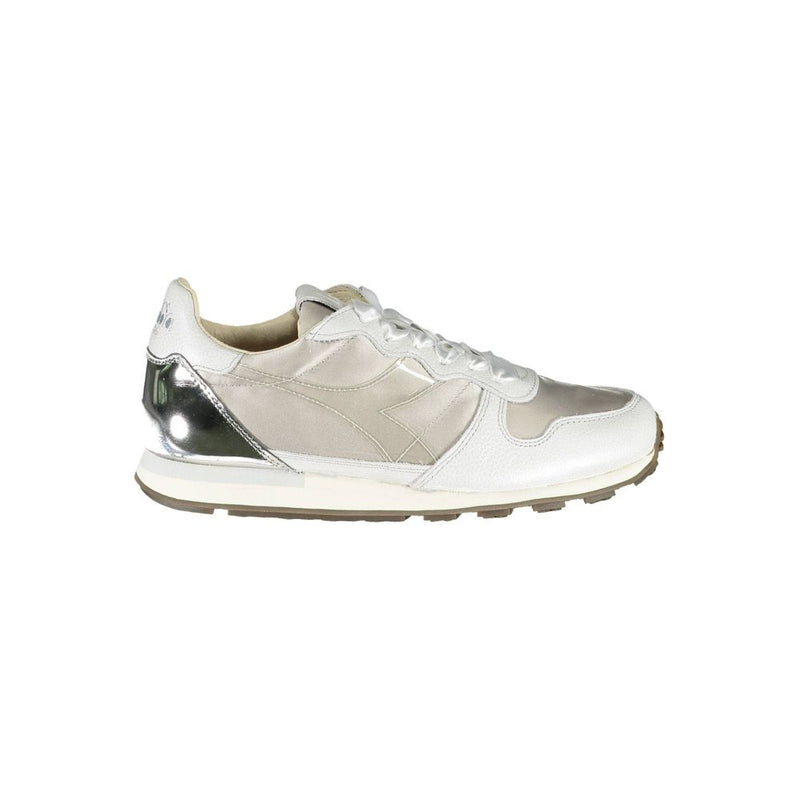 Gray Leather Women Sneaker-Diadora-LabelTerrace.com