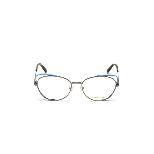 Gray Metal Frames-Emilio Pucci-LabelTerrace.com