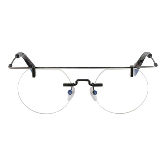 Gray Metal Glasses (Frames)
