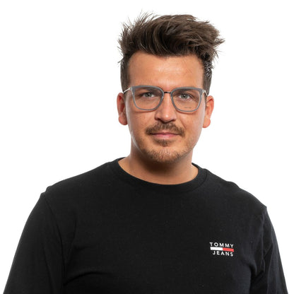 Gray Men Glasses Frame