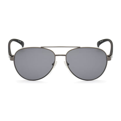 Gray Metal Sunglasses-Kenneth Cole-LabelTerrace.com