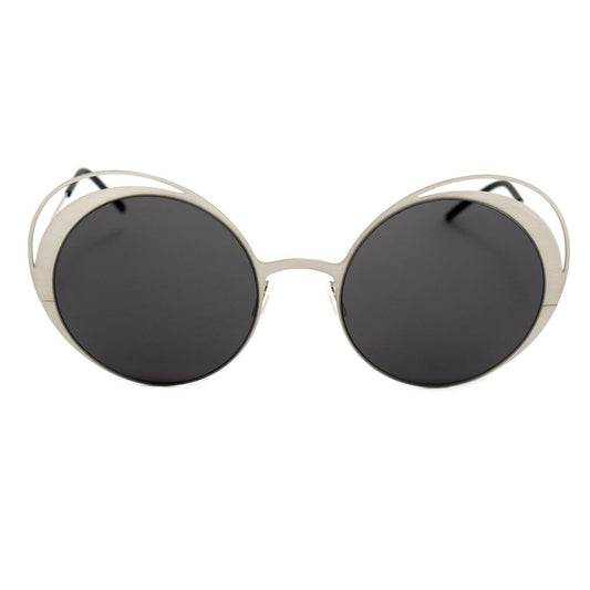 Gray Metal Sunglasses