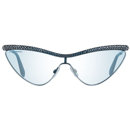 Gray Metal Sunglasses-Atelier Swarovski-LabelTerrace.com