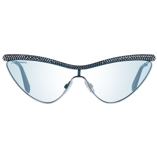 Gray Metal Sunglasses-Atelier Swarovski-LabelTerrace.com