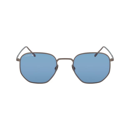 Gray Metal Sunglasses-Lacoste-LabelTerrace.com
