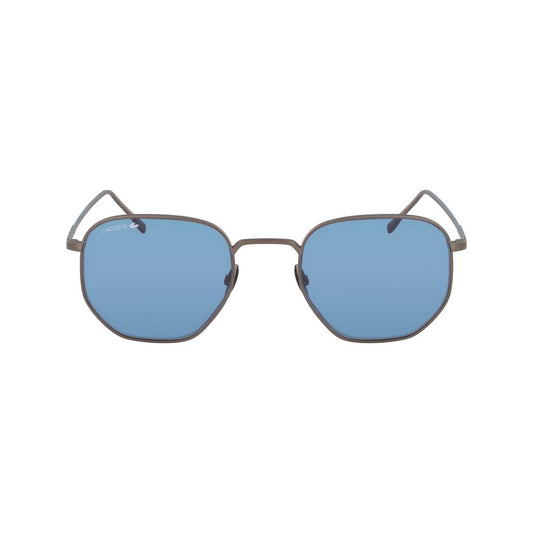 Gray Metal Sunglasses-Lacoste-LabelTerrace.com