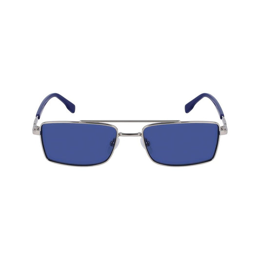Gray Metal Sunglasses-Karl Lagerfeld-LabelTerrace.com