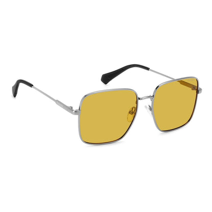 Gray Metal Sunglasses-Polaroid-LabelTerrace.com