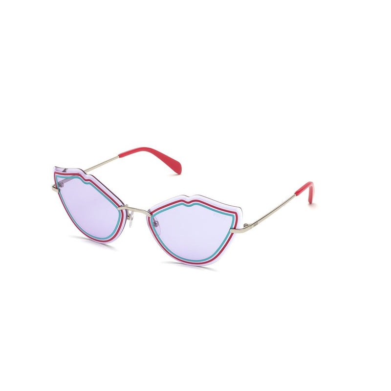 Gray Metal Sunglasses-Emilio Pucci-LabelTerrace.com