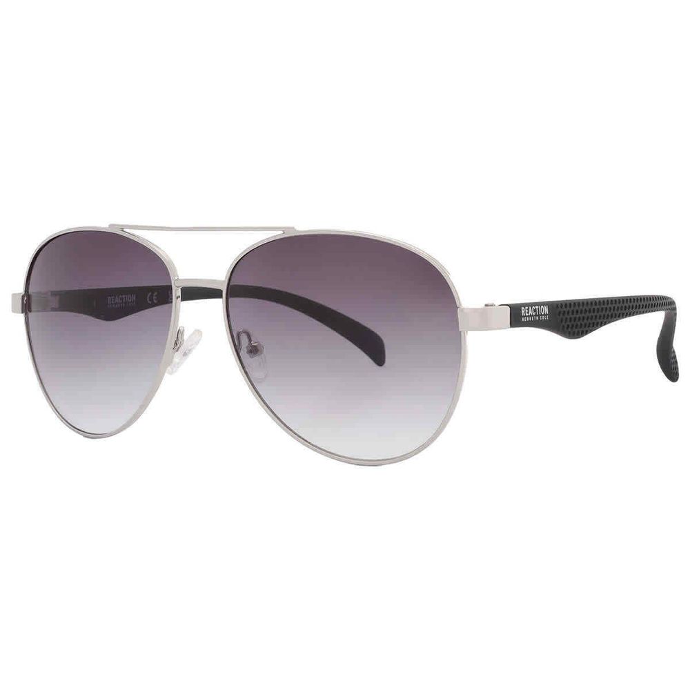Gray Metal Sunglasses-Kenneth Cole-LabelTerrace.com