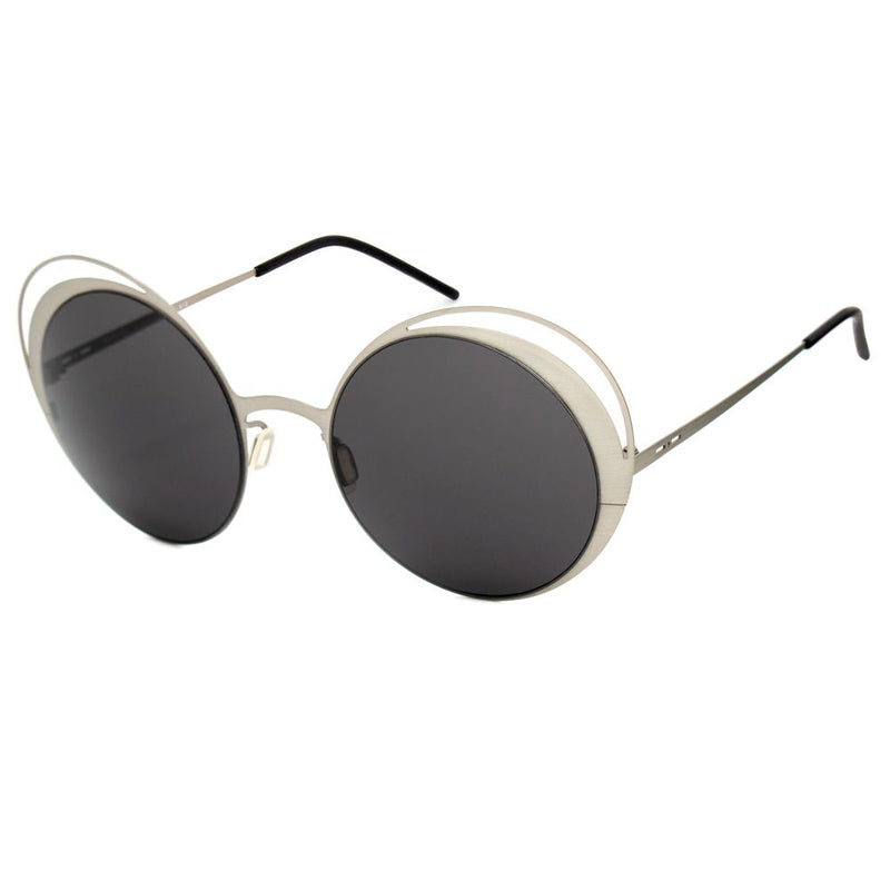 Gray Metal Sunglasses