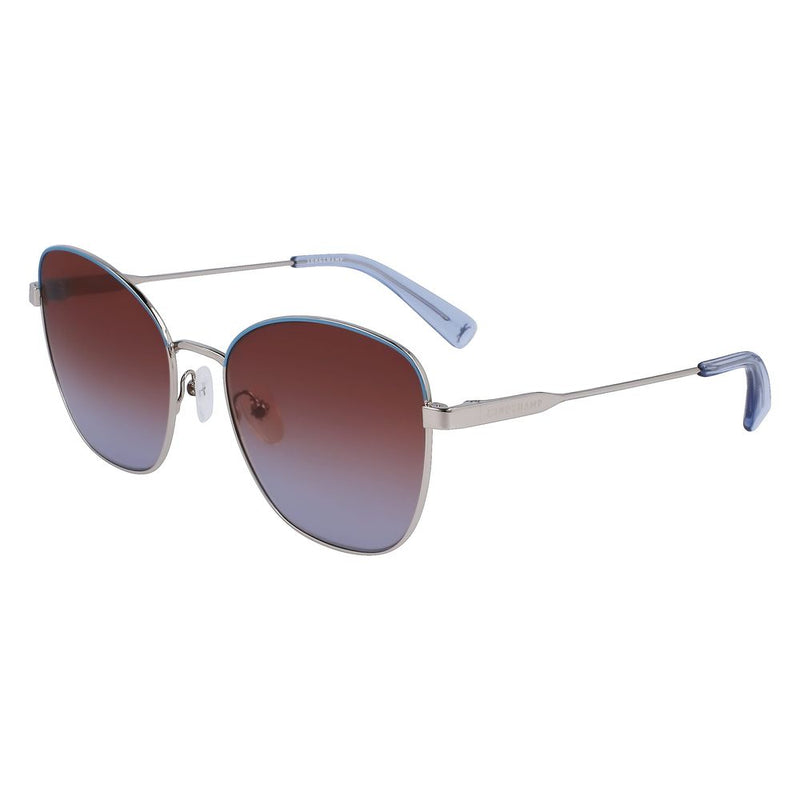 Gray Metal Sunglasses-Longchamp-LabelTerrace.com