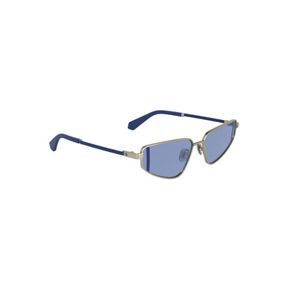 Gray Metal Women Sunglasses