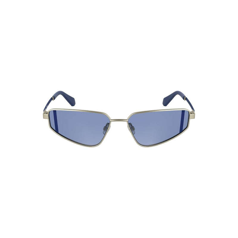 Gray Metal Women Sunglasses