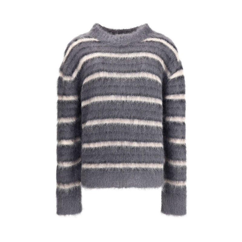 Gray Mohair Sweatshirt