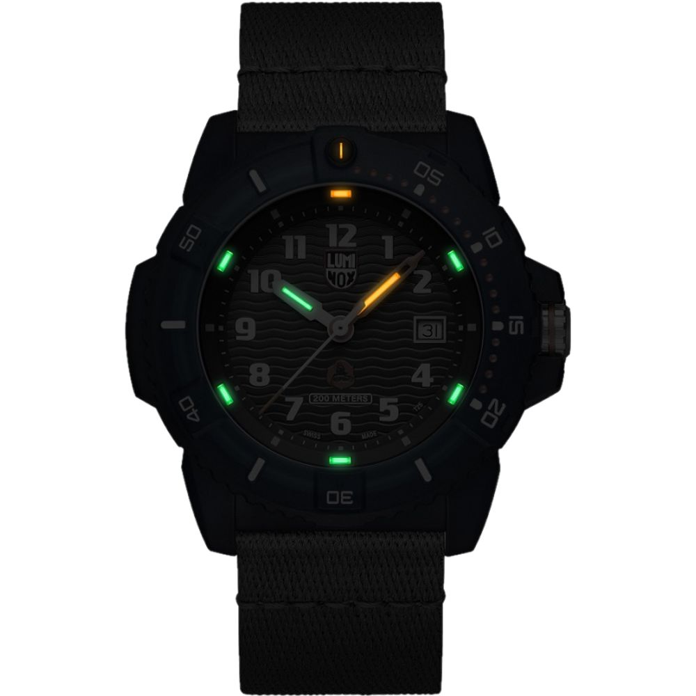 Gray Nylon Watch-Luminox-LabelTerrace.com