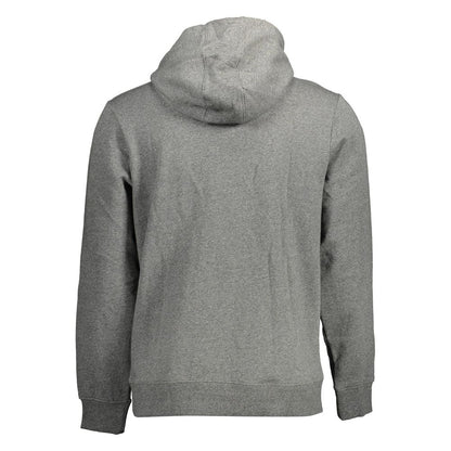 Gray Organic Cotton Men Sweater-Guess Jeans-LabelTerrace.com