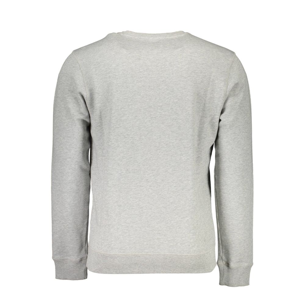 Gray Organic Cotton Men Sweater-North Sails-LabelTerrace.com