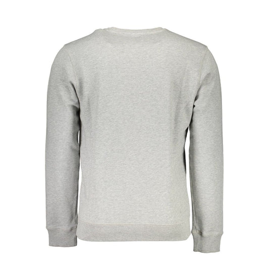 Gray Organic Cotton Men Sweater-North Sails-LabelTerrace.com
