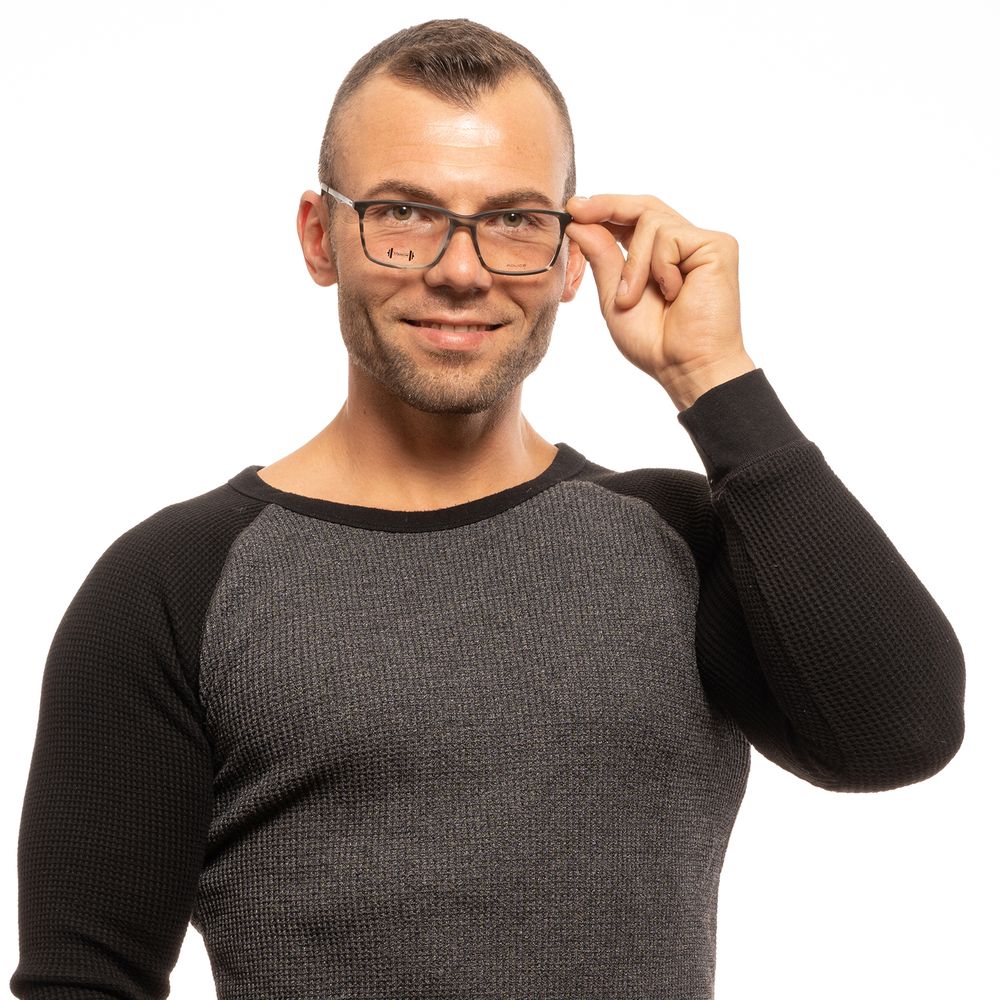 Gray Men Glasses Frame