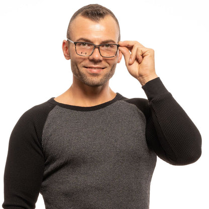Gray Men Glasses Frame