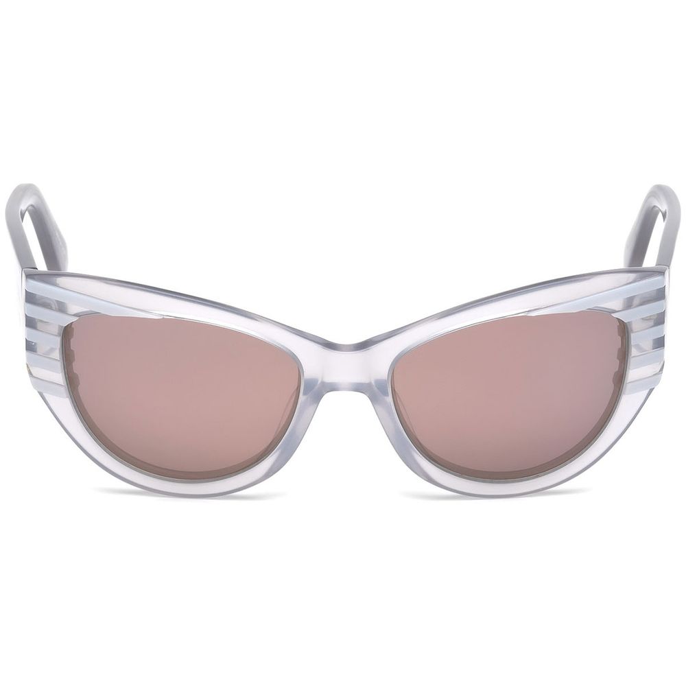 Gray Plastic Sunglasses-Just Cavalli-LabelTerrace.com