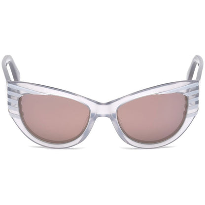 Gray Plastic Sunglasses-Just Cavalli-LabelTerrace.com