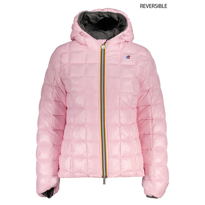 Gray Polyamide Jackets & Coat-K-WAY-LabelTerrace.com