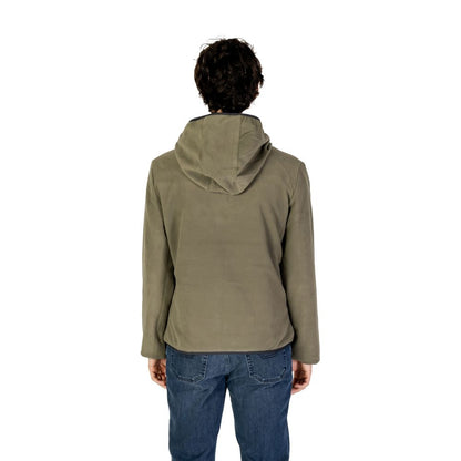 Gray Polyamide Jackets & Coat
