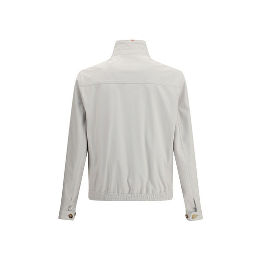 Gray Polyamide Shell Jacket