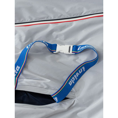 Gray Polyamide Shell Jacket-Invicta-LabelTerrace.com