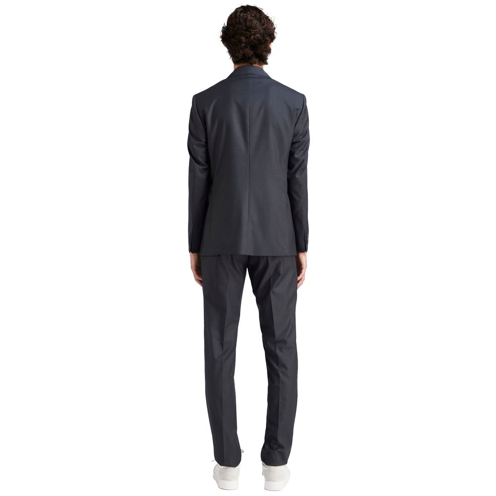 Gray Polyester Men Suit-AT.P.CO-LabelTerrace.com