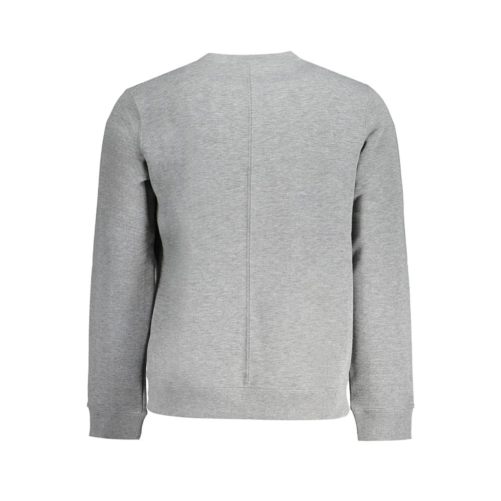 Gray Polyester Men Sweater-Calvin Klein-LabelTerrace.com